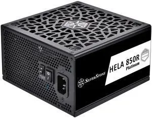 SilverStone Technology HELA 850R Platinum 850W PCIe Gen 5 / ATX 3.1 Power Supply with A+ Noise Rating (18dBA Average), SST-HA850R-PM (Made in Vietnam)