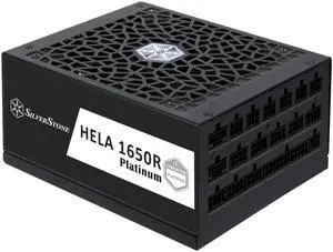 SilverStone Technology HELA 1650R Platinum Cybenetics Platinum 1650W PCIe 5 Fully Modular ATX (PS2) Power Supply SilverStone Technology HELA 1650R Platinum Cybenetics Platinum 1650W PCIe 5 Fully Modular ATX (PS2) Power Supply