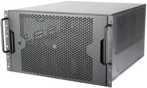 SilverStone Technology RM600 6U Rackmount Chassis  - Dual PSU Compatibility -Triple 360mm Radiator Support