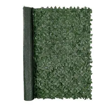 VEVOR Ivy Privacy Fence, 96 x 72 in Artificial Green Wall Screen, Greenery Ivy Fence with Mesh Cloth Backing and Strengthened Joint, Faux Hedges Vine Leaf Decoration for Outdoor Garden, Yard, Balcony