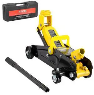 VEVOR Low Profile Floor Jack 1.5 Ton Heavy Duty Single Piston Hydraulic Pump