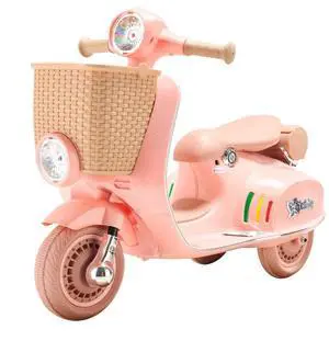VEVOR Christmas Gift! Kids Ride on Motorcycle 12V Electric Motor Trike with LED for Kids Aged 3+