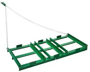 VEVOR Drag Harrow 4 ft Heavy Duty Tow Behind Drag Harrow Driveway Grader Rake