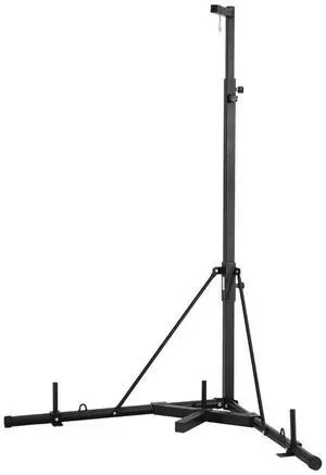 Heavy Duty Punching Bag Frame Boxing Fitness Stand Steel Adjustable Height