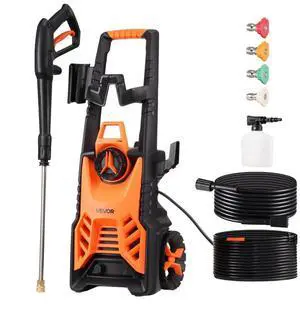 Electric Pressure Washer Max 4500 PSI 3.2 GPM with Nozzles & Foam Cannon