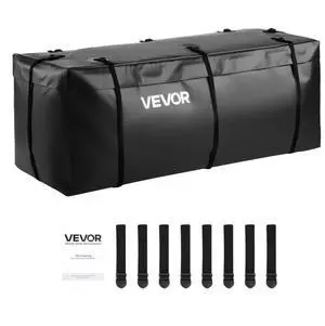 VEVOR Hitch Cargo Carrier Bag 46.65 x 20.08 x 19.69 in (12 Cubic Feet) Waterproof