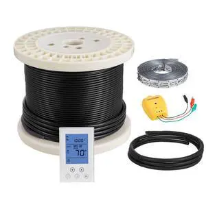 VEVOR 100 sqft Underfloor Heating Cable Kit 120V Electric Radiant with Alarm