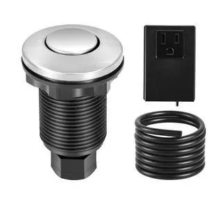 VEVOR Garbage Disposal Air Switch Kit 2.5" Air Button for Food Waste Disposal