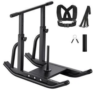 VEVOR Weight Power Pull Push Sled Workout Fitness Strength Speed Training Sled Black