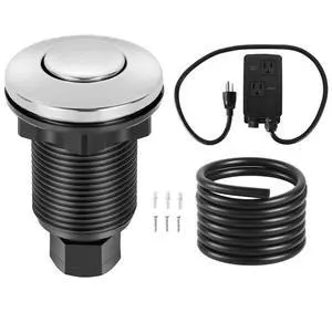 VEVOR Garbage Disposal Air Switch Kit Dual Outlet Sink Top Waste Disposal Switch
