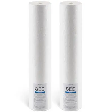 VEVOR Whole House Water Filter Replacement Cartridge 4.5" x 20" Sediment Filter