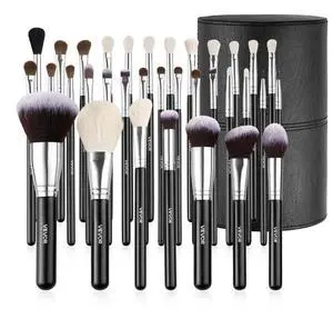 VEVOR 34PCS Makeup Brush Set for Foundation Blending Eyeshadow with Soft Bristle