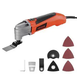 VEVOR Multitool Oscillating Tool 2.2Amp 22000OPM Corded Oscillating Multi Tool