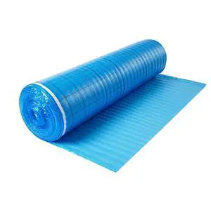 VEVOR Floor Underlayment 200 sq ft 3mm 3-in-1 Vapor Barrier for Laminate Blue