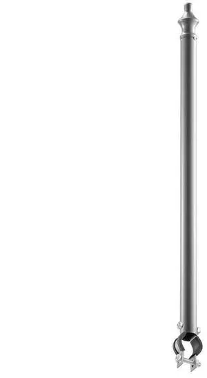 VEVOR 18Pack 27.4 in Galvanized Steel Chain Link Fence Extender for 1.3"-1.5" Top Rail