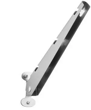VEVOR Barbed Wire Arm 10Pack 12.2 in Galvanized Steel Fence Extender Surface Mounted