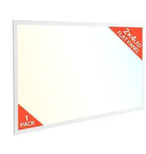 VEVOR 2x4 FT LED Flat Panel Light 7800LM 50W Ceiling Light Fixture 4000K/5000K/6000K