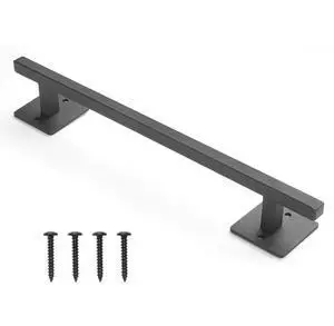 VEVOR Barn Door Handle 12.6 in Rustic Heavy Duty Carbon Steel Garden Gate Pull Handle