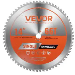 VEVOR Circular Saw Blade Metal Cutting Blade for Circular Saw 14 in 66 Teeth