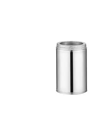 VEVOR 6 x 12 Inch Insulated Chimney Pipe Double Wall Stainless Steel Stove Pipe VEVOR 6 x 12 Inch Insulated Chimney Pipe Double Wall Stainless Steel Stove Pipe