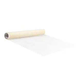 VEVOR Carpet Protection Film, 24" x 200' Floor and Surface Shield with Self Adhesive Backing & Easy Installation, Polyethylene Adhesive Car Mat Protector Roll for Construction & Renovation