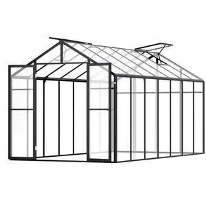 VEVOR Polycarbonate Greenhouse 8 x 14 Ft Outdoor Walk-in Greenhouse for Garden