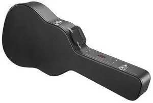 Acoustic Guitar Hard Case 43.31 in With Lock Key And Handle for Acoustic Guitar