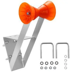 VEVOR Boat Winch Stand 2-3 inch Winch Posts Boat Trailer Winch Seat with Roller