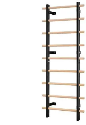 VEVOR Swedish Ladder Wall Gym 9-Level 330LBS Swedish Ladder Suspension Trainer