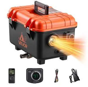 VEVOR Diesel Heater Portable Diesel Air Heater 8KW DC 12V/24V All in One 1.1 Gal