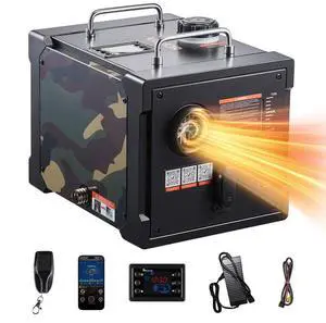 VEVOR Diesel Heater Portable Diesel Air Heater 8KW DC 12V/24V Bluetooth 1.9 Gal