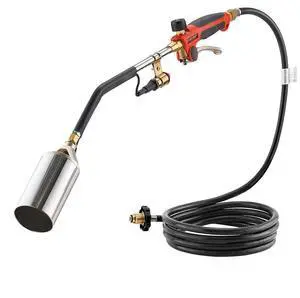 Propane Weed Torch Burner Ice Snow Melter 1800000 BTU 10 ft Hose Portable