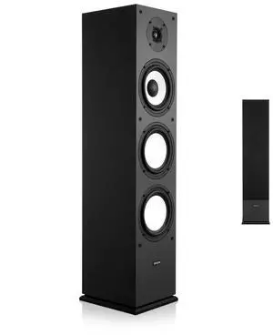VEVOR Floorstanding Speaker 2-Way Floor-Standing Tower Speaker 200W Peak Single