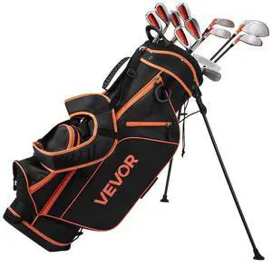 VEVOR 12-Piece Women's Golf Set Right Handed 460CC Driver Irons Putter & Bag
