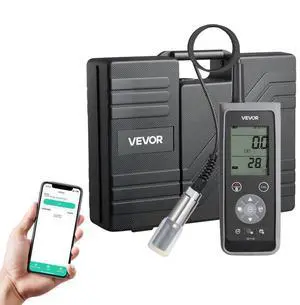 VEVOR Dissolved Oxygen Meter Portable Dissolved Oxygen Tester Kit 0.0-50.0 mg/L