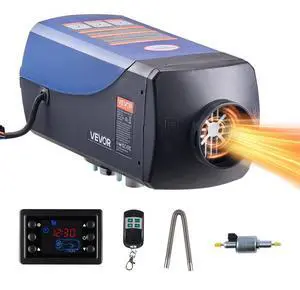 VEVOR Diesel Heater Portable Diesel Air Heater 8KW DC 12V/24V 2.6 Gal Large Tank