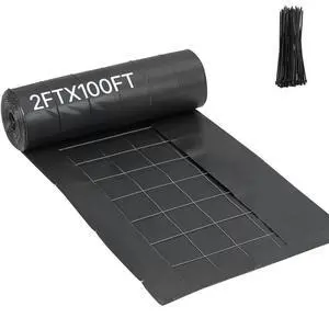Backed Wire Silt Fence 2 x 100 ft Durable Erosion Control Silt Fence Fabric Roll