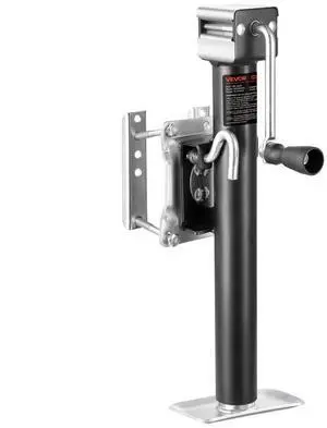 VEVOR Trailer Jack Bolt-on Trailer Tongue Jack 2500 lbs Dynamic Load 15" Travel
