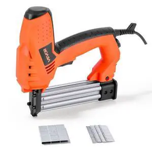 VEVOR Electric Nail Gun 2-in-1 Staple Gun Brad Nailer 18 GA 1-1/4 inch for Wood