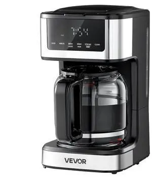 VEVOR Programmable Coffee Maker 12 Cup Programmable Drip Coffee Maker for Home