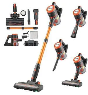 VEVOR Cordless Vacuum Cleaner 40KPA Max Suction for Animal Hair Carpet Hardwood