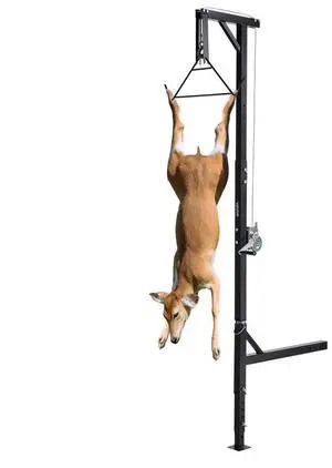 VEVOR Truck Hitch Game Hoist 500 lbs Hunting Deer Hoist with 2-inch Receiver