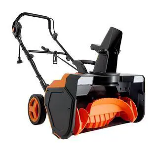 VEVOR 15A 23 in  Electric Corded Snow Blower 25 ft Throw Distance Snow Thrower