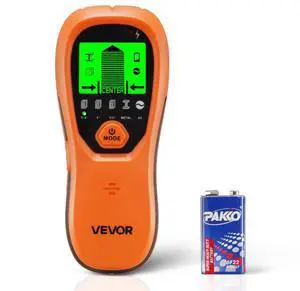 VEVOR Stud Finder Wall Scanner 5 in 1 Electronic Wall Stud Detector LCD Orange