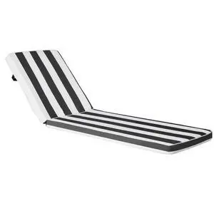 VEVOR Set of 2 Outdoor Chaise Lounge Chair Cushions 74 x 22 in Waterproof Thick