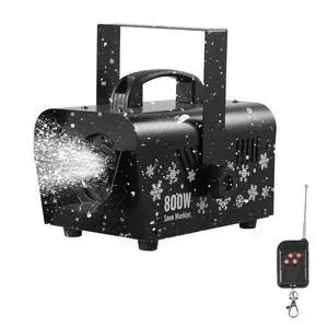 VEVOR Snow Machine 800W  Portable Remote Control Handheld Hanging Snow Maker