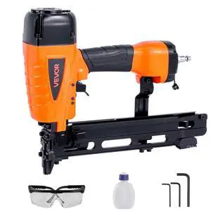 VEVOR Pneumatic Staple Gun 16 Gauge 7/16-inch Medium Crown Air Stapler 70-120PSI
