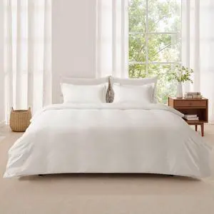 VEVOR King Duvet Cover Set 100% Cotton 3 PCs Bedding Set King Size 104 x 90 in