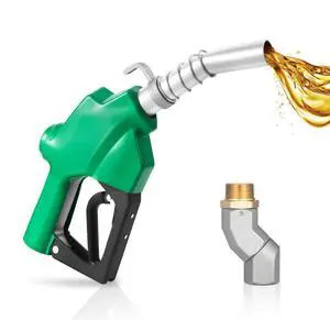 VEVOR 1 in NPT Automatic Fuel Nozzle 1-3/16 in Spout Auto Shut Off Gas Nozzle