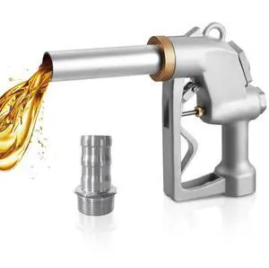 VEVOR 1.5 in Barb Automatic Fuel Nozzle 1.5 in Spout Auto Shut Off Gas Nozzle